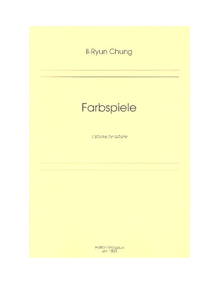 IL RYUN CHUNG-Farbspiele pour guitare