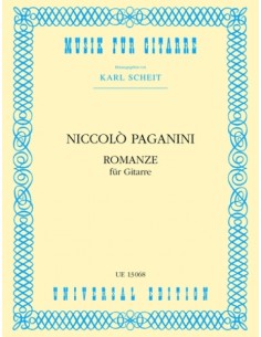 PAGANINI N.-Romance pour guitare (Scheit)