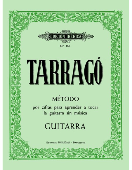 TARRAGO G.-Method by Cipher for Guitar (Iberian)