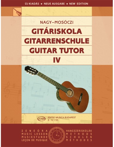 NAGY & MOSOCZI-Guitar Tutor 4 per chitarra