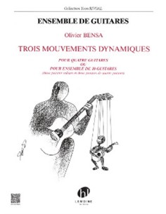 BENSA-Mouvements Dynamiques (3) für 4 oder 10 Gitarren