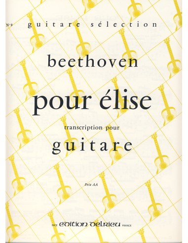 BEETHOVEN L.V.-Per Elisa per chitarra (Martin)