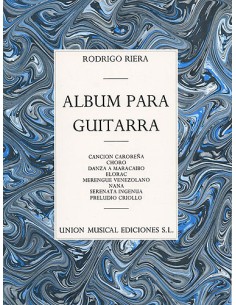 RIERA R.-Album für Gitarre