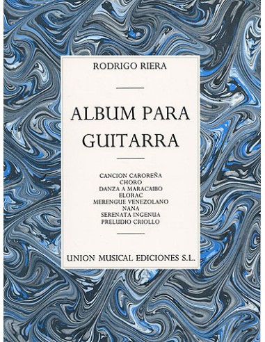 RIERA R.-Album pour guitare