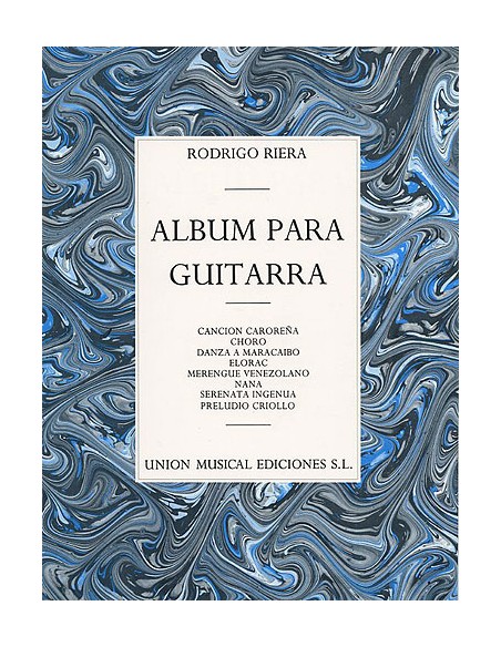 RIERA R.-Album for Guitar