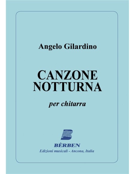 GILARDINO A.-Canzone Notturna per Chitarra