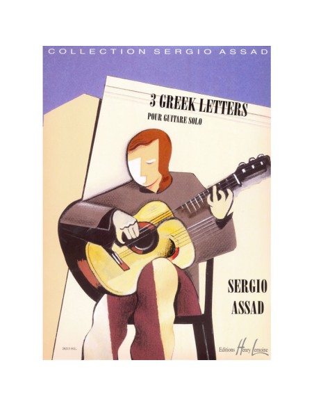 ASSAD S.-Greek Letters (3) for Guitar