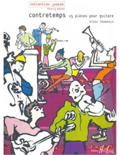 THOMASSIN A.-Contretemps (15 pezzi) per chitarra