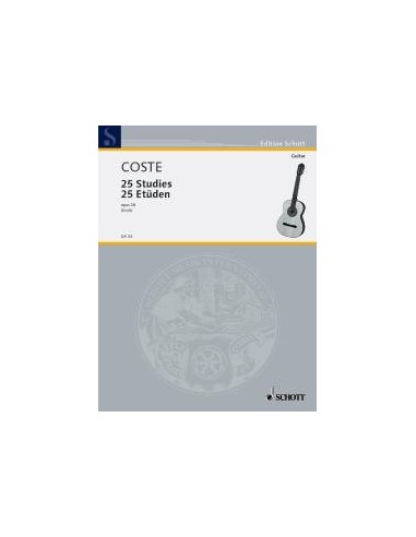 COST N.-Studi (25) Op.38 per Chitarra (Ritter)