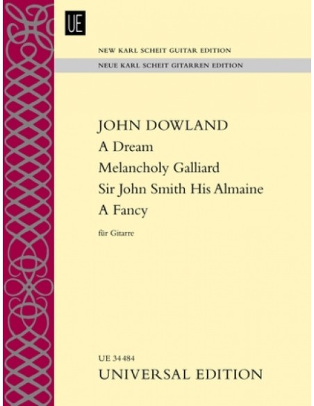 DOWLAND J.-Pièces de guitare (4) (Scheit/Monno)