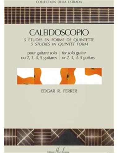 FERRER E.R.-Kaléidoscope pour guitare