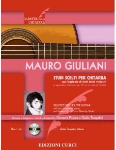 GIULIANI M.-Selected Guitar Studies (Inc.CD)