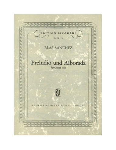 SANCHEZ B.-Prelude e Alborada per chitarra