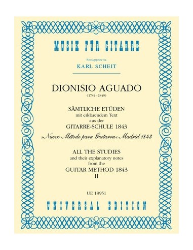 AGUADO D.-Complete Studies for Guitar (Scheit)