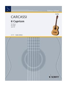 CARCASSI M.-Caprichos (6) Op.26 per Chitarra