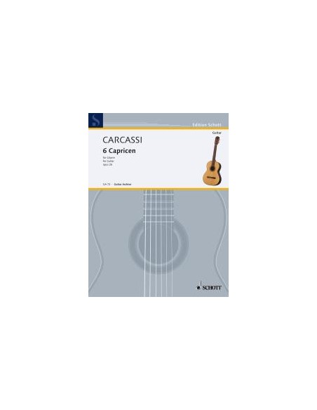 CARCASSI M.-Caprichos (6) Op.26 für Gitarre
