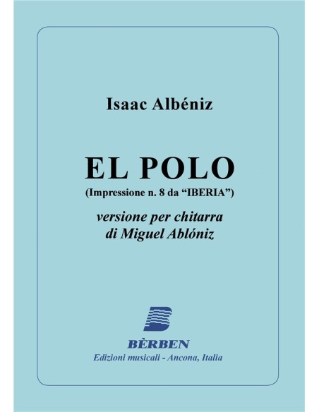 ALBENIZ I.-The Polo for Guitar (Albloniz)