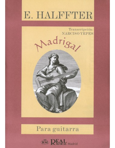 HALFFTER E.-Madrigale per chitarra (Yepes)