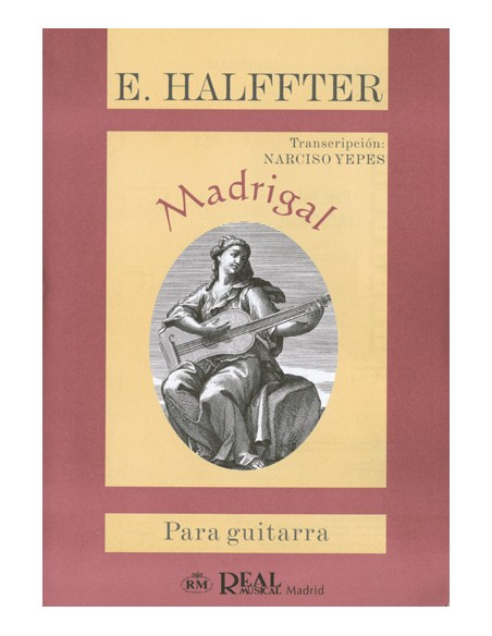 HALFFTER E.-Madrigale per chitarra (Yepes)