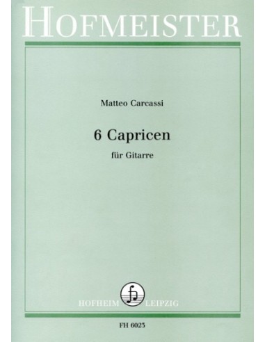 CARCASSI M.-Caprichos (6) Op.26 per Chitarra (Peter)