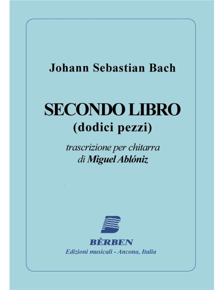 BACH J.S.-Second Book for Guitar (Abloniz)