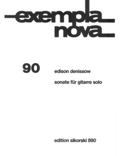 DENISOV E.-Sonata for Guitar (Evers)
