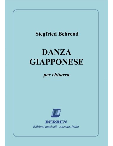 BEHREND S.-Danza giapponese per chitarra