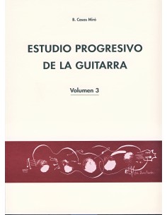 CASAS MIRO B.-Progressive Study Vol.3 for Guitar