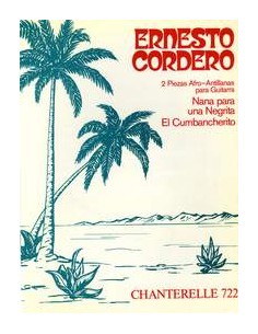 CORDERO E.-Afro Antillean Pieces (2) per Chitarra