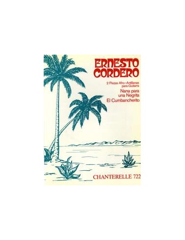 CORDERO E.-Afro Antillean Pieces (2) per Chitarra