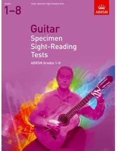 ABRSM-Specimen Sight Reading Tests Grades 1/8 for Guitar