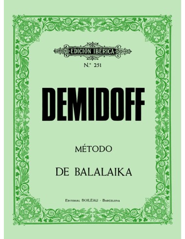 Méthode DEMIDOFF N.-Balalaika