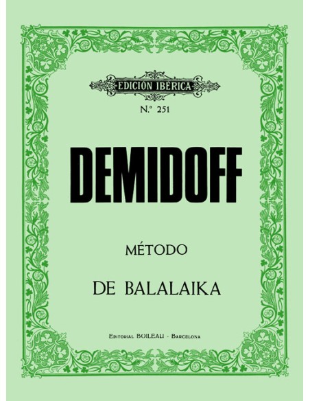 DEMIDOFF N.-Balalaika Methode