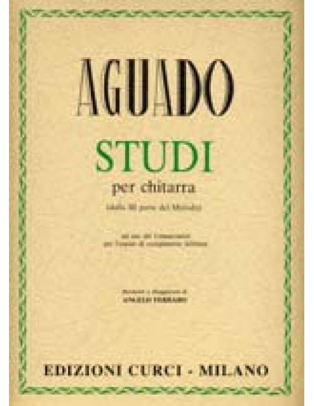 AGUADO D.-Selected Guitar Studies (Ferraro)
