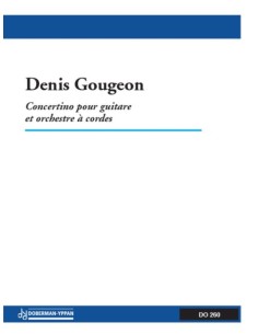 GOUGEON D.-Concertino per Chitarra