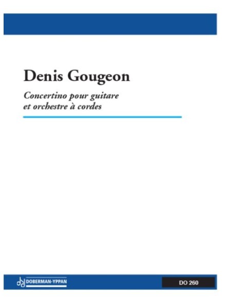 GOUGEON D.-Concertino per Chitarra