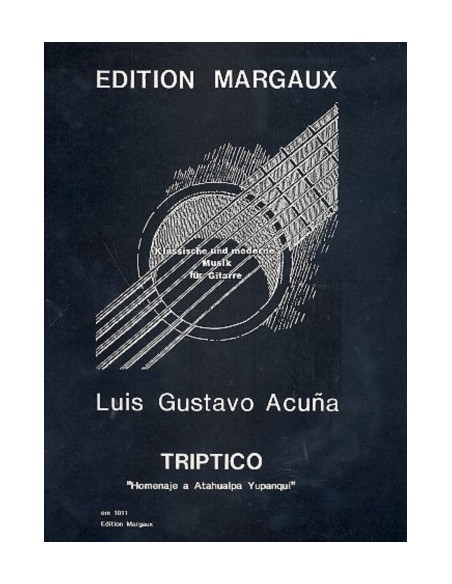 ACUÑA L.G.-Triptychon für Gitarre