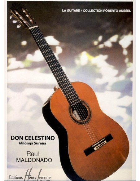 MALDONADO R.-Don Celestino (Milonga Sureña) per chitarra
