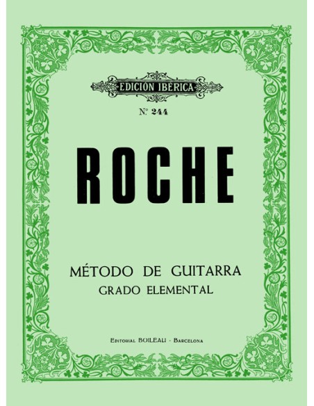 ROCHE C.A.-Elementary Guitar Course Method (Iberian)