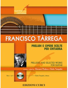 TARREGA F.-Preludi e Opere Scelte per Chitarra (Inc.CD)