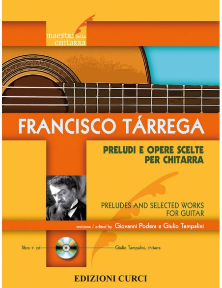 TARREGA F.-Preludi e Opere Scelte per Chitarra (Inc.CD)