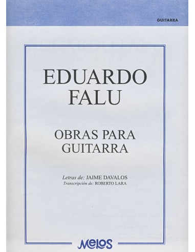 FALU E.-Works for Guitar (Lara/Davalos)