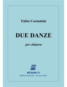 COSTANTINI F.-Dances (2) for Guitar