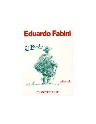FABINI E.-Le poncho guitare (Rapat)