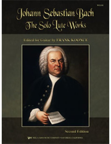 BACH J.S.-Luth Works pour guitare (Koonce)