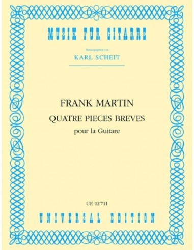 MARTIN F.-Pezzi corti (4) per chitarra (Scheit/Leeb)