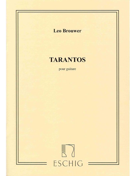 BROUWER L.-Tarantos for Guitar