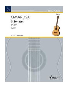 CIMAROSA D.-Sonate (3) per chitarra (Alfonso)