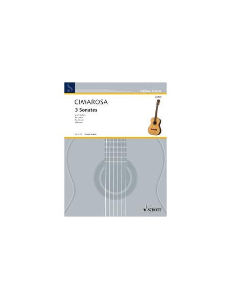 CIMAROSA D.-Sonate (3) per chitarra (Alfonso)