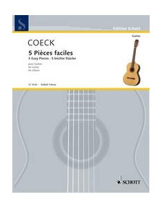 COECK A.-Easy Pièces de Guitare (5)